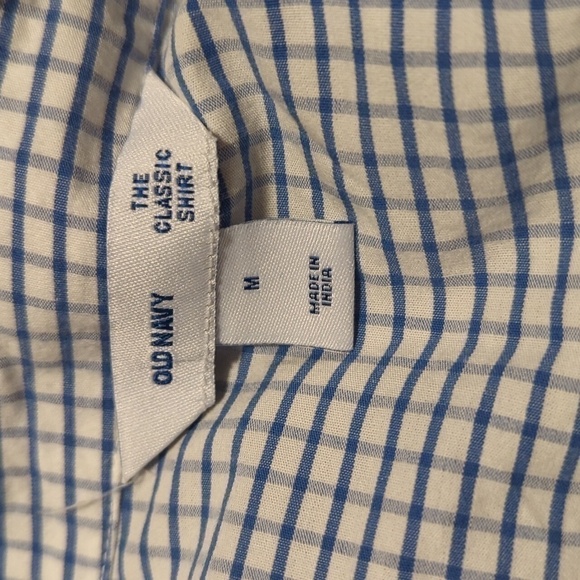 NWT Old Navy Women's Long Sleeve Checkered Collared Shirt Medium - Picture 11 of 13